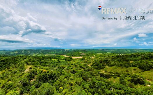 8.8 Hectares Land for Sale Near Pavones Costa Rica with Ocean and River Views