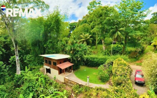 Costa Rica Jungle Home for Sale | Peaceful Titled Retreat Near World-Famous Pavones