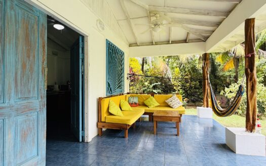 Home and property with the ultimate location steps away from the "Rio Claro" river and "the Point" surf spot