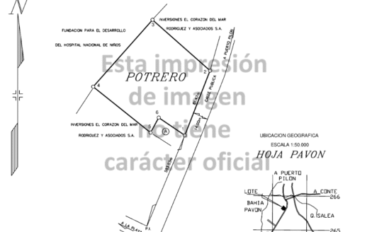 Rare +10,000 m² Commercial Lot in Pavones – High Visibility Near Surf, Shops & Paved Road