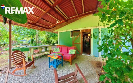 Eco-friendly home located in Los Almendros, Punta Banco de Pavones, Southern Costa Rica.