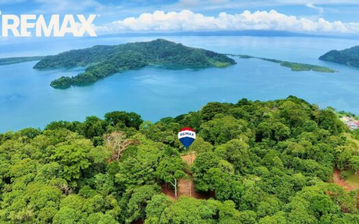 Golfito Bay View Land for Sale – 1.3 Hectares with Buildable flat area, Titled Property – $250,000